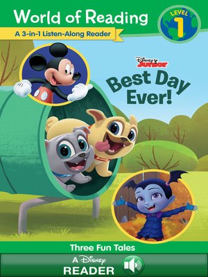 cover image of Disney Junior 3-in-1 Listen-Along Reader